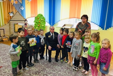 Ясли-сад № 82 г. Гродно принимал поэта Виктора Семёновича Кудлачёва