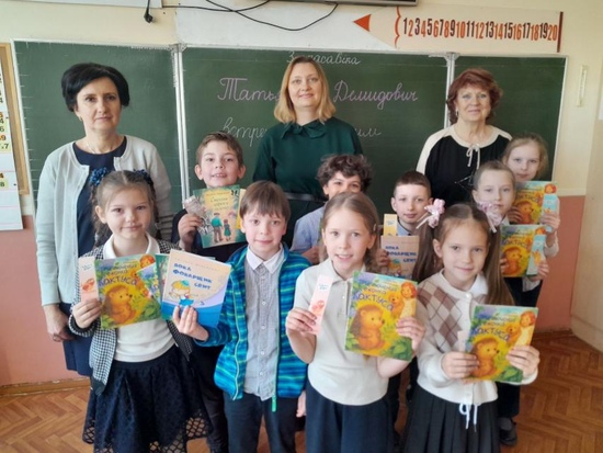 Татьяна Демидович встретилась с учащимися Гимназии №4 Бреста