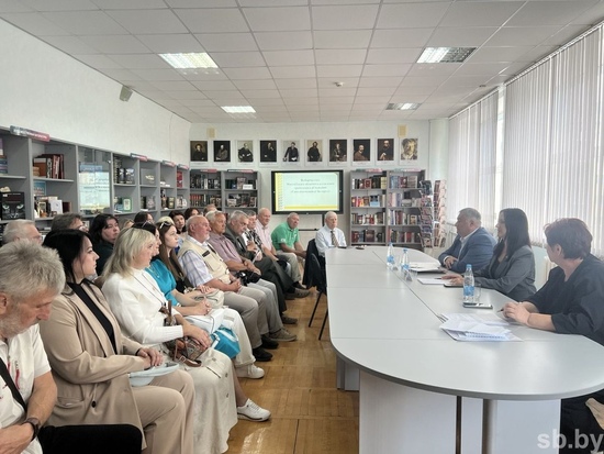 Сход Магiлёўскага абласнога аддзялення ГА «Саюз пісьменнікаў Беларусі»